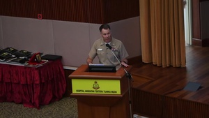 USNS Mercy Service Members Attend Battlefield Trauma Symposium in Malaysia for PP18