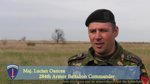 U.S., Romanian Army Train Together (Social Media)