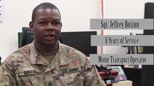 Army Reserve Highlight "Sgt. Jeffrey Boston"