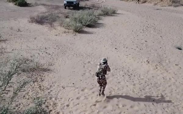 Flintlock 2018 training in Niger (B-ROLL)