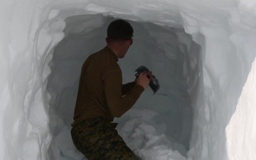 Winter Warfare Training: snow caves