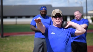 Warrior Games Field Events Practice