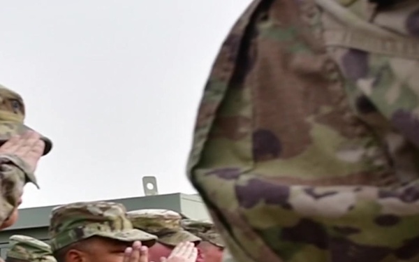 BROLL: Reveille and Retreat on ADAB