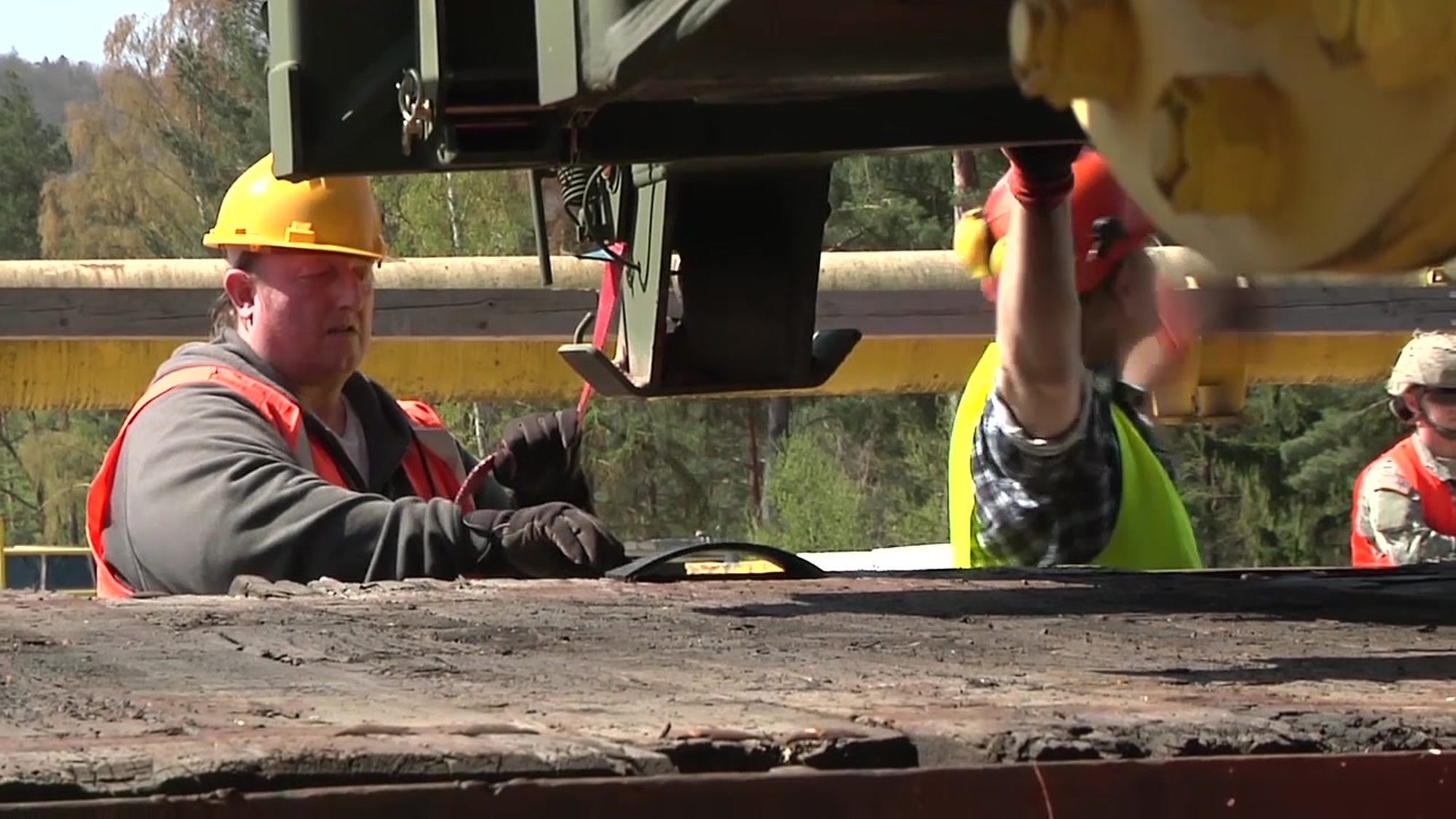 KAISERSLAUTERN, Germany -- U.S. Army Reserve&#39;s 341st Engineer Company - Multirole Bridge Company, out of Fort Chaffee, Arkansas drew 250 pieces of equipment from TLSCE&#39;s newly established European Enduring Equipment Set at Kaiserslautern Army Depot, April 17-19.<br /><br />E3S is a deployable equipment set issued for use by rotational units that come to train in Europe.<br /><br />This is the story for the AFN Europe Newsbreak.