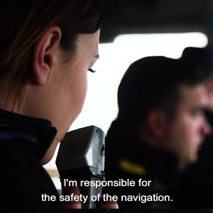 WeAreNATO – the Romanian navigation officer (Squared)