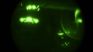 Special operations air refueling night vision B-Roll
