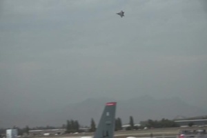 F-22 Raptor Demo dedication pass for "Cajun"