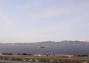 F-15C Fighting Falcons Taking Off