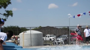 Warrior Games Camp Pool Training