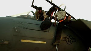 494th Expeditionary Fighter Squadron Pre-Flight B-Roll