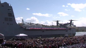 USS Portland Commissioning