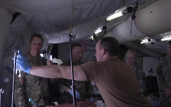 Cold Training Ground for “Hot Seat” Units - ARMEDCOM Trains Ready Force X Units during Exercise Regional Medic in WI