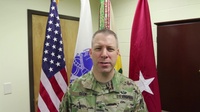 103rd Sustainment Command (Expeditionary) Commanding General gives Army Reserve Birthday Message