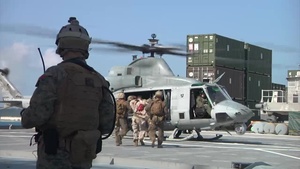 Maritime Raid Force practices overtaking ships