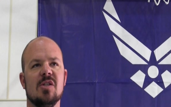 Warrior Games interview with Retired U.S. Air National Guard Tech. Sgt. Russell Logan