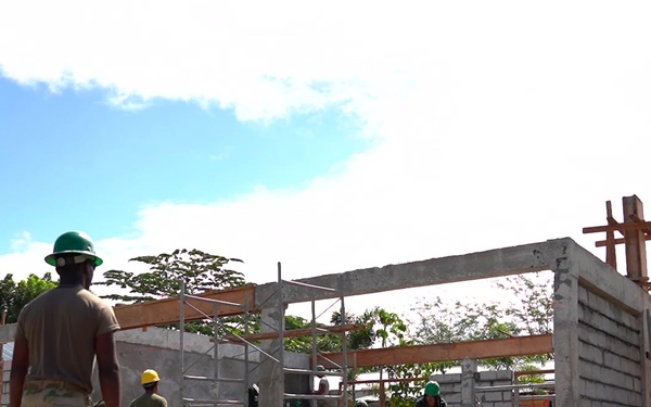 Balikatan 18: PHL, US, AUS continue construction at Calangitan ES