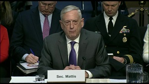 Top DoD Leaders Address Budget Issues Before Senate Committee, Part 1