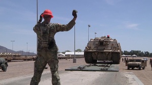 Tennessee Army National Guard Arrives at the National Training Center