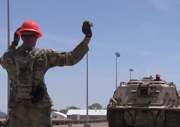 Tennessee Army National Guard Arrives at the National Training Center