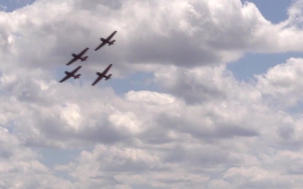 JBCHS Air Show - Aeroshell Aerobatic Team
