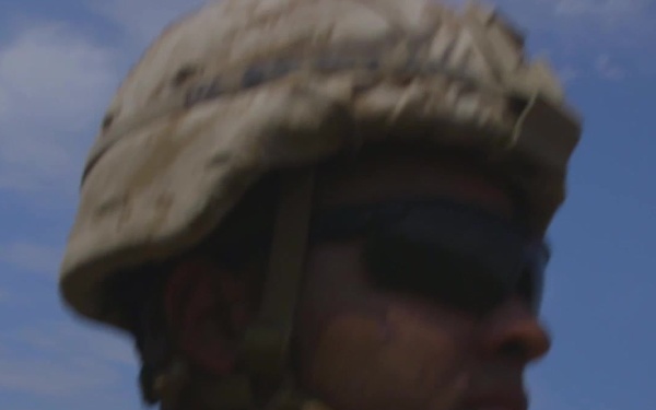 26th MEU Light Armored Reconnaissance drive LAVs in 5th fleet AO