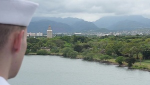 USS Bonhomme Richard Arrives in Pearl Harbor, Joins 3rd Fleet