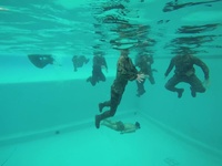 15th Marine Expeditionary Unit Water Survival Training