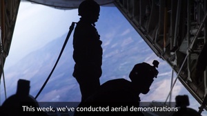 Chile Parachute Team Hosts Wings of Blue Parachute Team - Story