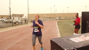 2018 Indy 500 Festival Mini-Marathon Shadow Run at Camp Arifjan, Kuwait