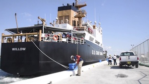 Coast Guard crews participate in opening ceremonies of Port Everglades Fleet Week