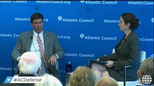 Army Secretary Speaks at Atlantic Council Event