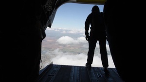 Air Force Parachute team showcases precision jump skills