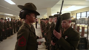 Marines Discuss Integration on Marine Corps Recruit Depot, Parris Island