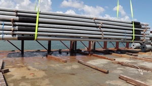 National Guard Soldiers support bill of materials mission