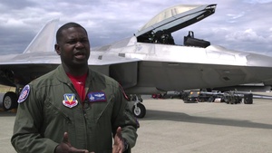 F-22 at Beale Air and Space Expo News Package