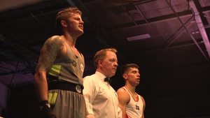1st Marine Division Boxing Team vs Royal Marines 3 of 5