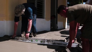 Balikatan 18: Pouring a Sidewalk