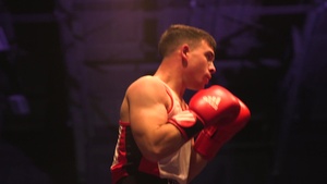 1st Marine Division Boxing Team vs Royal Marines 4 of 5