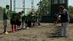 MCAS Iwakuni Community, Japanese Compete in First Japan U.S. Modified Fast-pitch Softball Tournament (B-Roll)