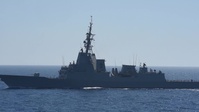 USS Laboon Sails with Spanish & Greek Frigates During Dynamic Manta