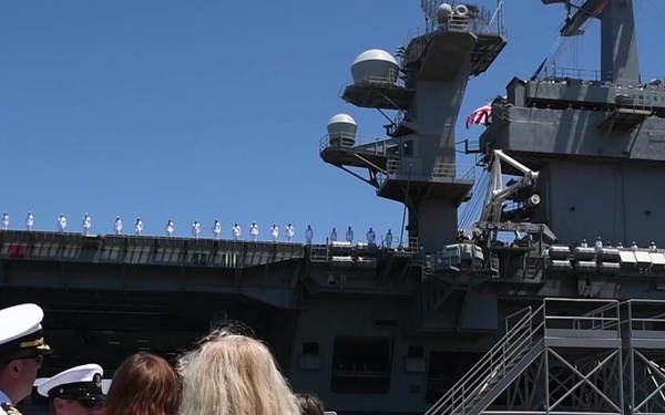 USS Theodore Roosevelt (CVN 71) Homecoming