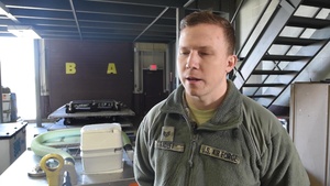 Five Ship Formation Flight at 179th Airlift Wing