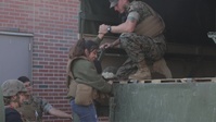 Family members learn what it's like to be a Marine or Sailor