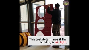 Kaiserslautern High School Blower Door Test