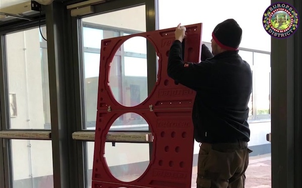 Kaiserslautern High School Blower Door Test