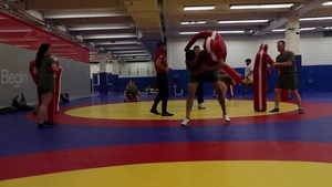 Marines take to the mat with USA wrestling