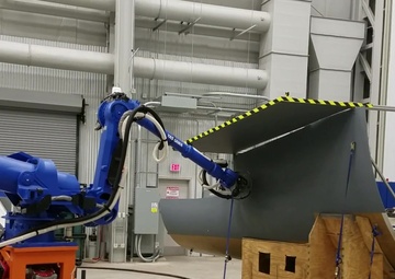 AFRL demos advanced robotics for aerospace manufacturing