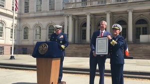 New York City designated 25th Coast Guard City