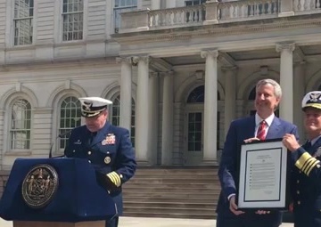 New York City designated 25th Coast Guard City