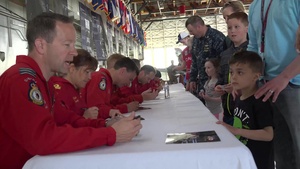 Snowbirds Greet Fans at NORAD